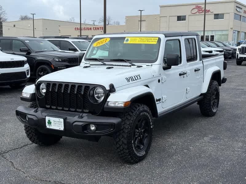 used 2021 Jeep Gladiator car, priced at $30,485