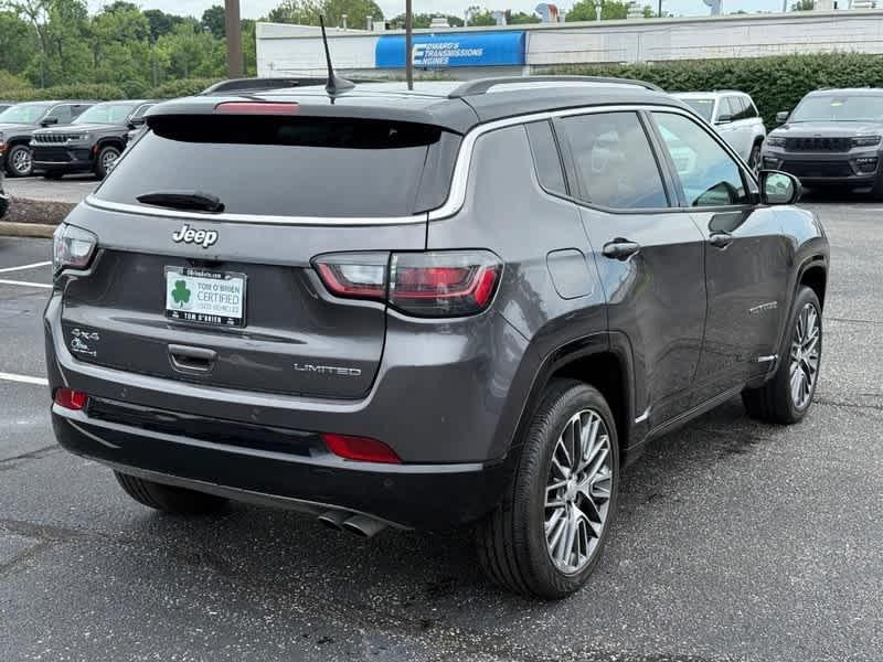 used 2022 Jeep Compass car, priced at $24,785