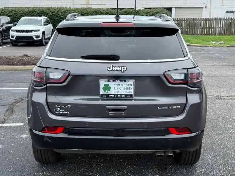 used 2022 Jeep Compass car, priced at $24,785