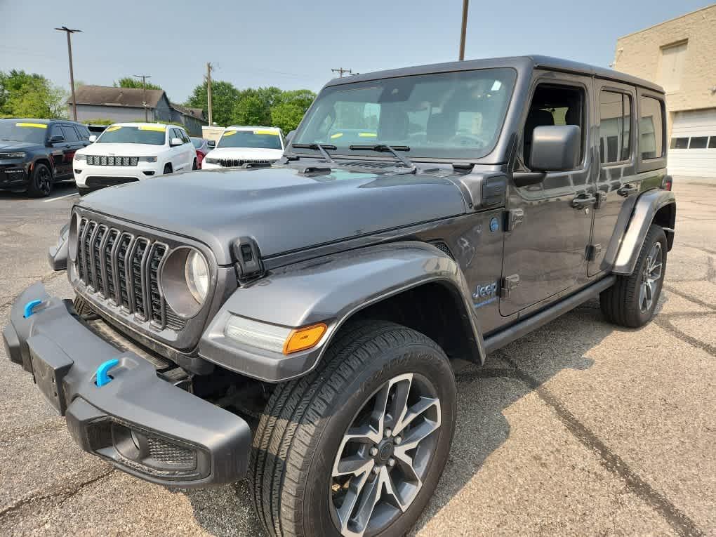 used 2024 Jeep Wrangler 4xe car, priced at $36,988