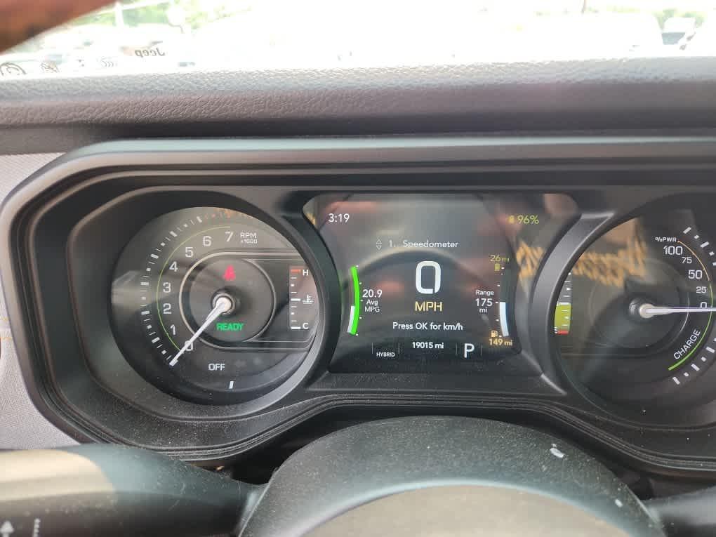 used 2024 Jeep Wrangler 4xe car, priced at $36,988