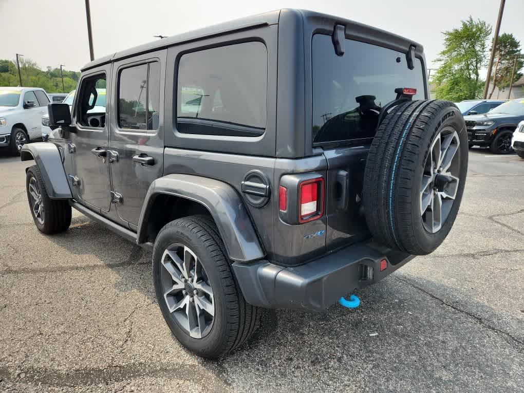 used 2024 Jeep Wrangler 4xe car, priced at $36,988