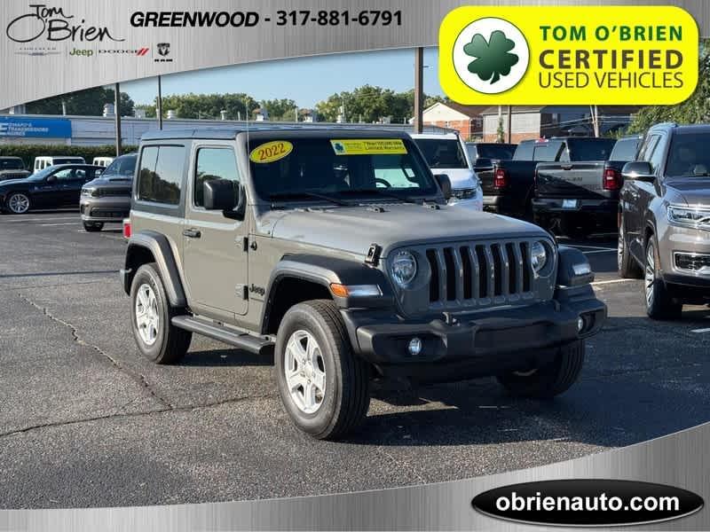 used 2022 Jeep Wrangler car, priced at $26,885