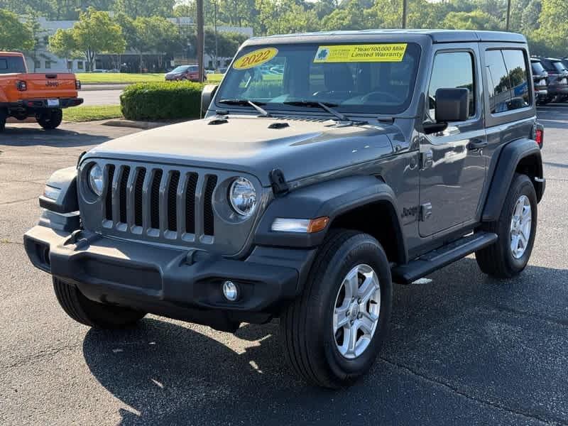 used 2022 Jeep Wrangler car, priced at $26,885