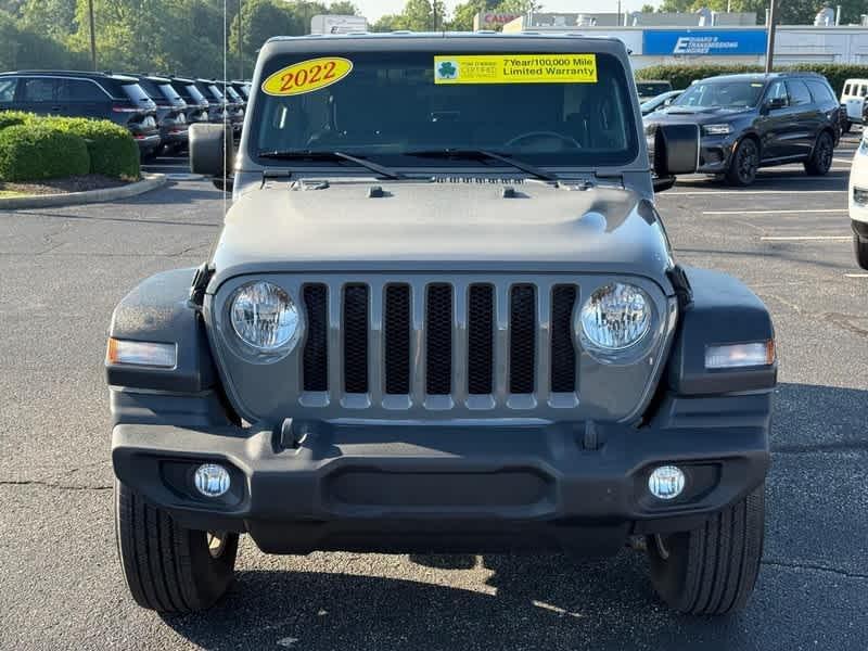 used 2022 Jeep Wrangler car, priced at $26,885