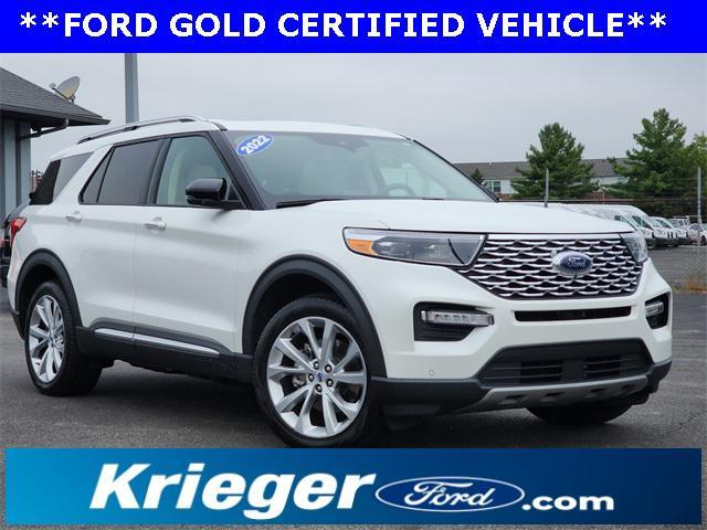 used 2022 Ford Explorer car, priced at $36,275
