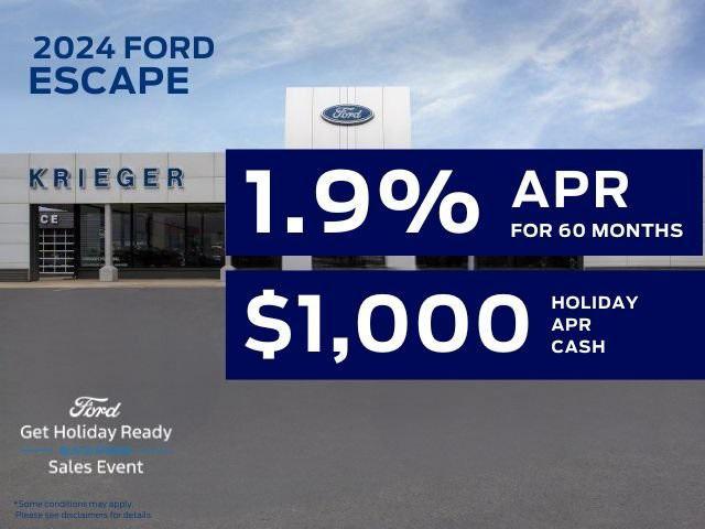 new 2024 Ford Escape car, priced at $28,877