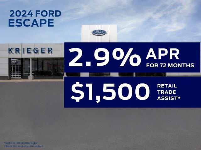 new 2024 Ford Escape car, priced at $29,870