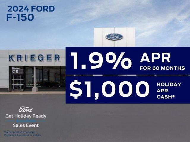 new 2024 Ford F-150 car, priced at $69,200