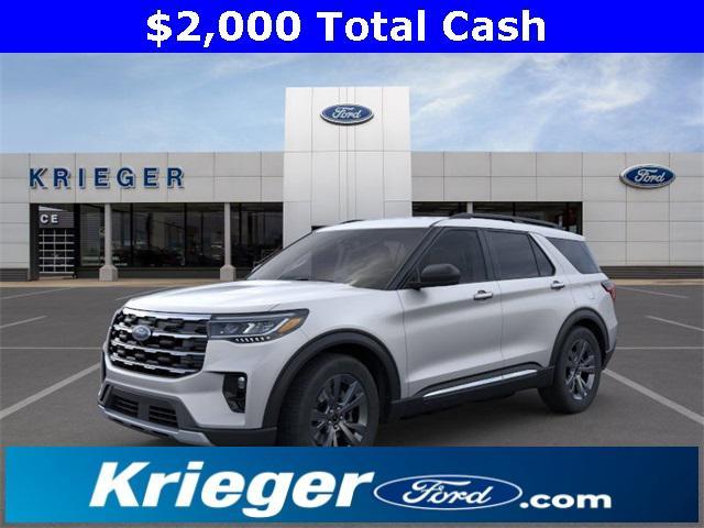 new 2025 Ford Explorer car, priced at $45,735