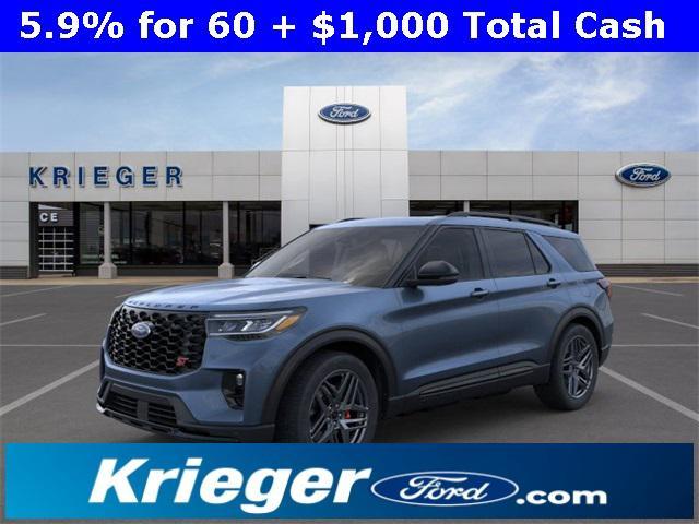 new 2025 Ford Explorer car, priced at $58,858