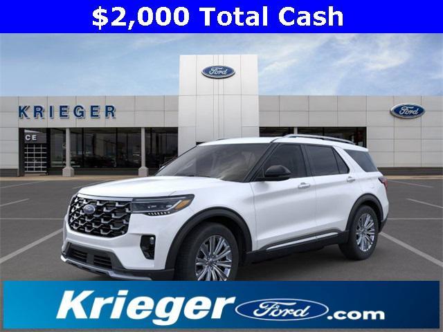 new 2025 Ford Explorer car, priced at $54,985