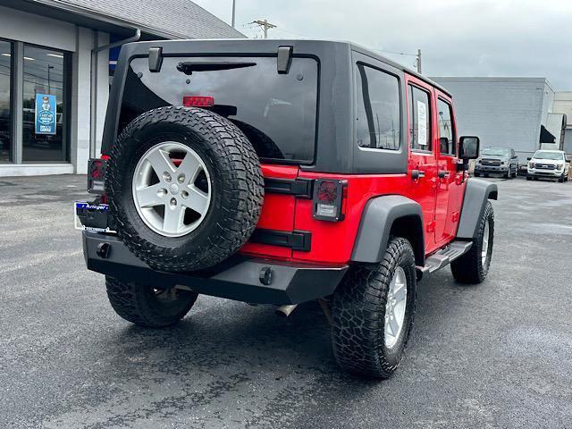 used 2014 Jeep Wrangler Unlimited car, priced at $17,994