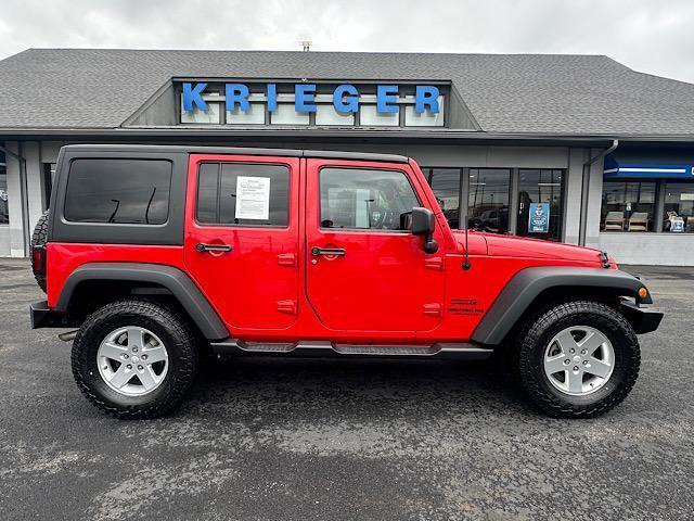 used 2014 Jeep Wrangler Unlimited car, priced at $17,994