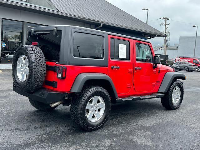 used 2014 Jeep Wrangler Unlimited car, priced at $17,540