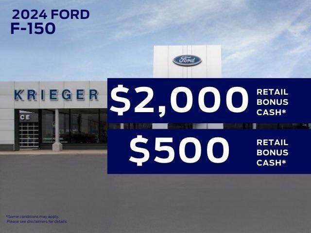 new 2024 Ford F-150 car, priced at $53,909