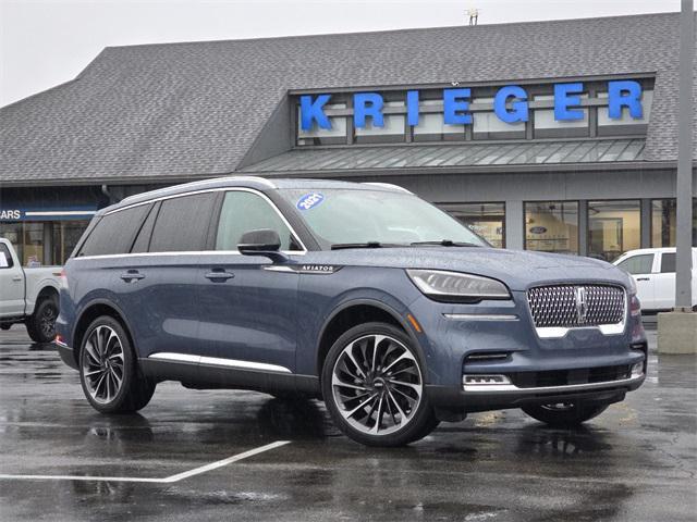 used 2021 Lincoln Aviator car, priced at $35,149