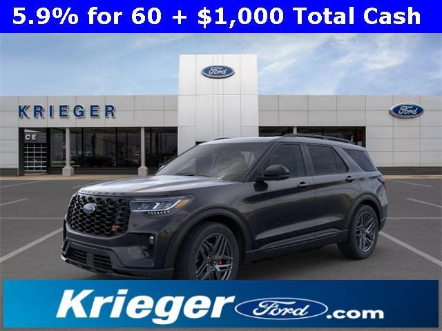 new 2025 Ford Explorer car, priced at $57,911