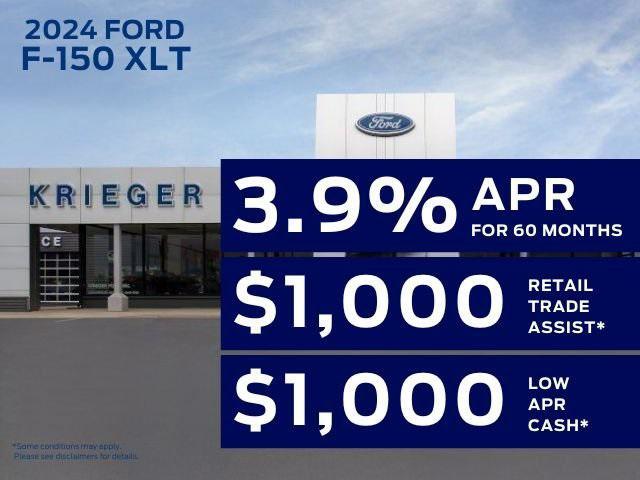 new 2024 Ford F-150 car, priced at $49,875