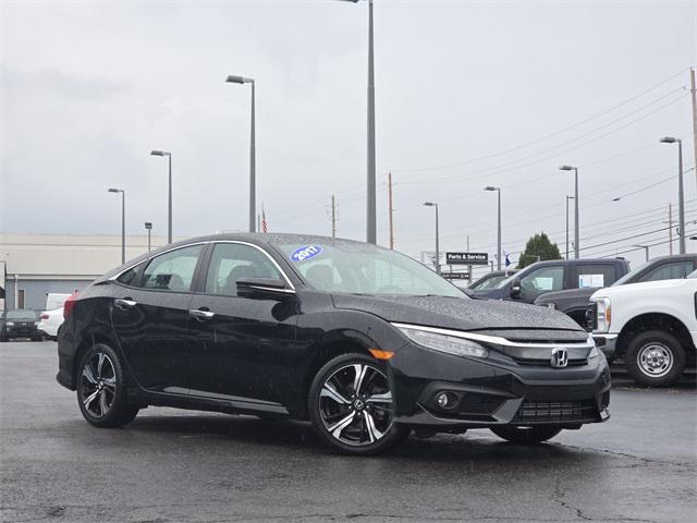 used 2017 Honda Civic car, priced at $16,302