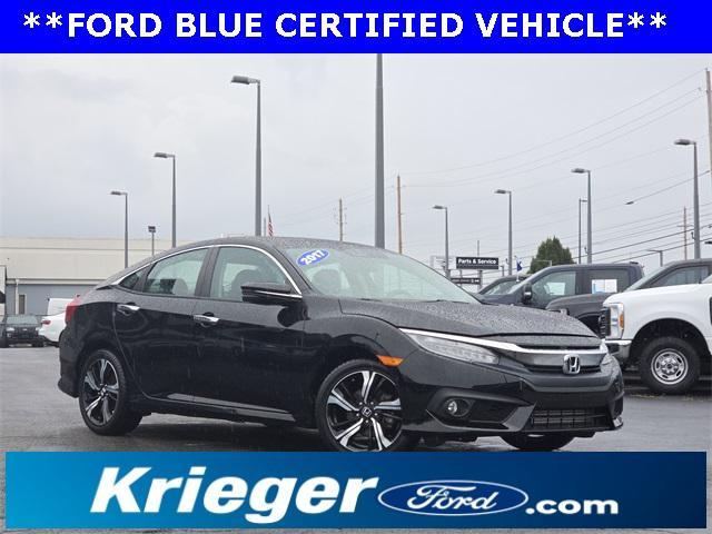 used 2017 Honda Civic car, priced at $16,302