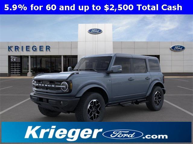 new 2024 Ford Bronco car, priced at $53,109