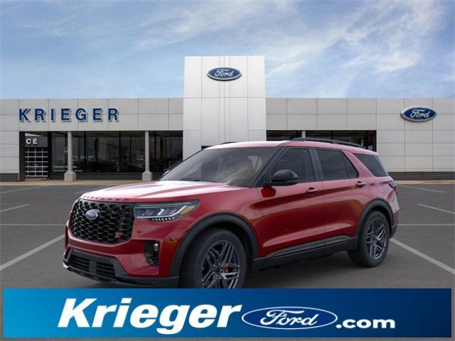 new 2025 Ford Explorer car, priced at $58,887