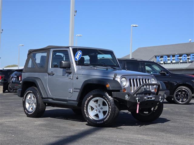 used 2013 Jeep Wrangler car, priced at $12,028