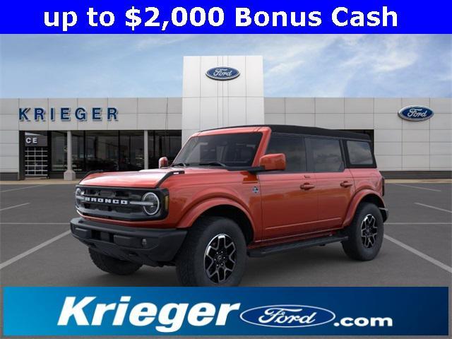 new 2023 Ford Bronco car, priced at $50,970