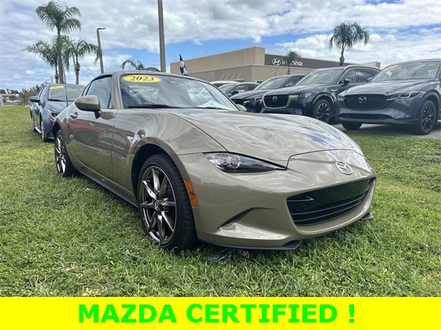 used 2023 Mazda MX-5 Miata RF car, priced at $29,866