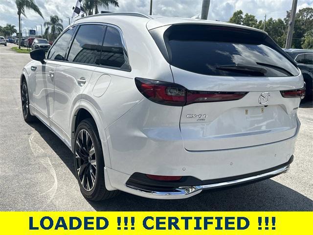 used 2024 Mazda CX-90 car, priced at $47,588