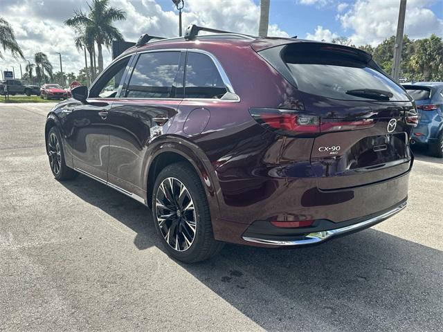 new 2025 Mazda CX-90 car, priced at $55,925