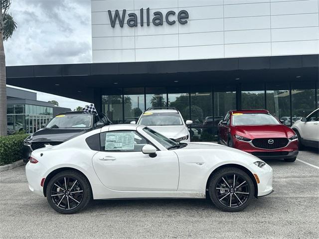 new 2024 Mazda MX-5 Miata RF car, priced at $40,010