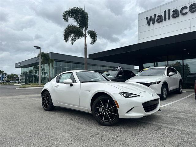 new 2024 Mazda MX-5 Miata RF car, priced at $40,010