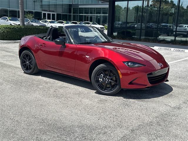 new 2025 Mazda MX-5 Miata car, priced at $31,490