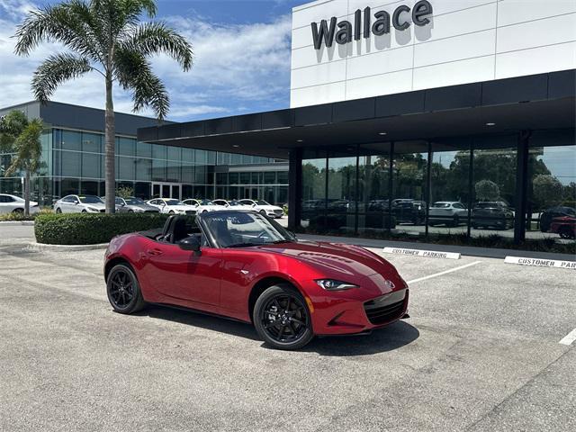 new 2025 Mazda MX-5 Miata car, priced at $31,490