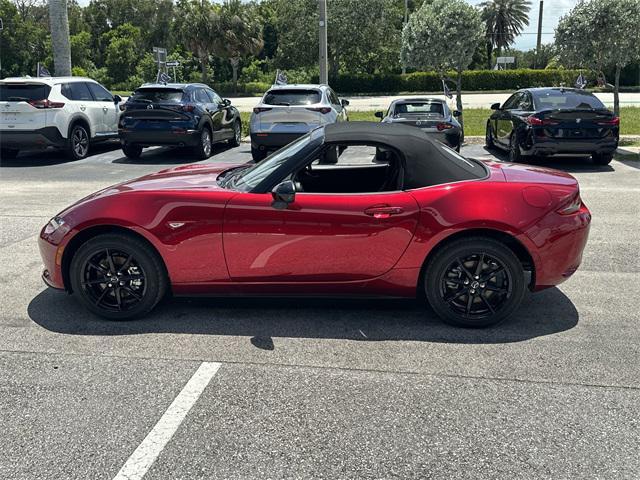 new 2025 Mazda MX-5 Miata car, priced at $31,490