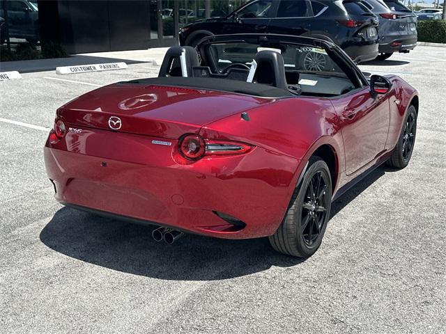 new 2025 Mazda MX-5 Miata car, priced at $31,490