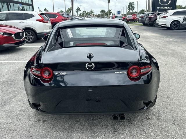 new 2024 Mazda MX-5 Miata RF car, priced at $39,660