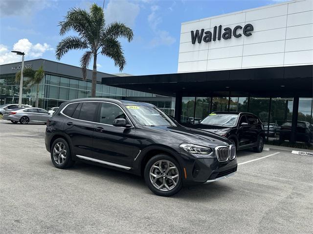 used 2022 BMW X3 car, priced at $27,488