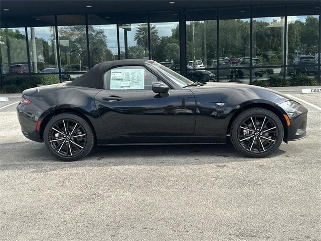 new 2025 Mazda MX-5 Miata car, priced at $36,210