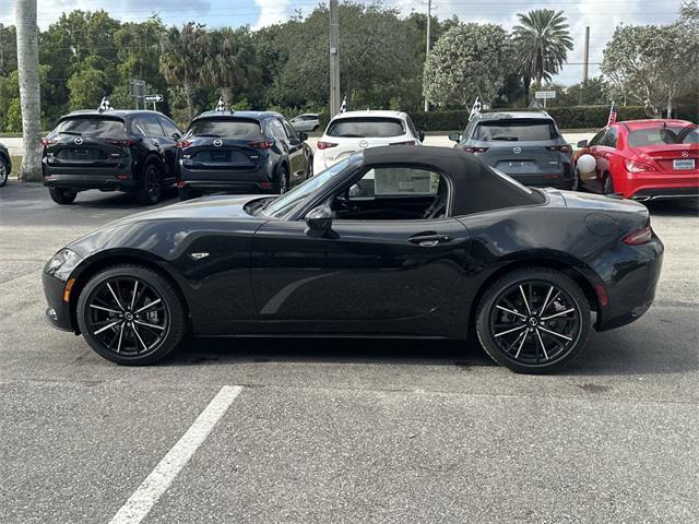 new 2025 Mazda MX-5 Miata car, priced at $36,210