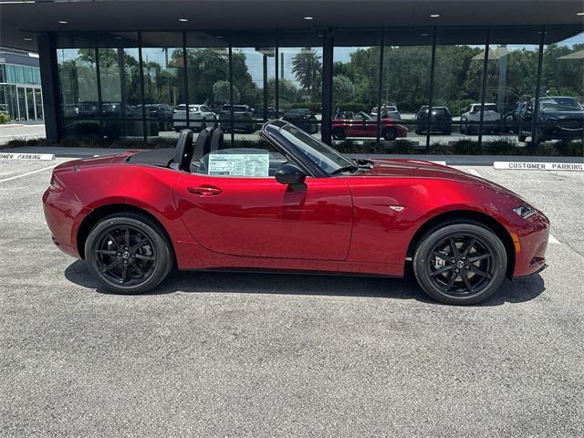 new 2025 Mazda MX-5 Miata car, priced at $32,250