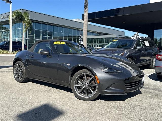 used 2016 Mazda MX-5 Miata car, priced at $18,866