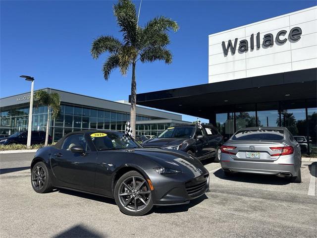 used 2016 Mazda MX-5 Miata car, priced at $18,866