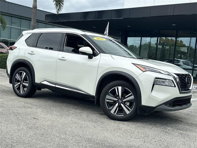 used 2021 Nissan Rogue car, priced at $21,577