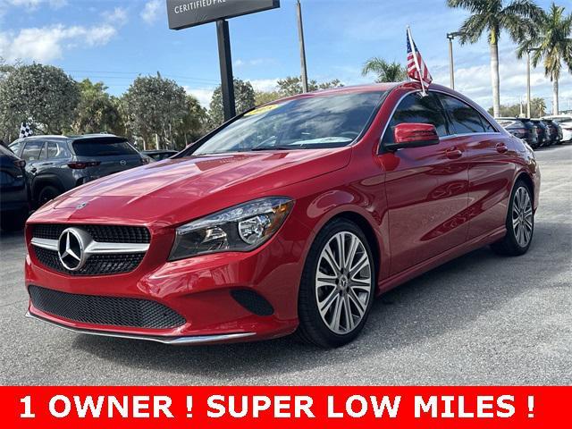 used 2018 Mercedes-Benz CLA 250 car, priced at $19,788