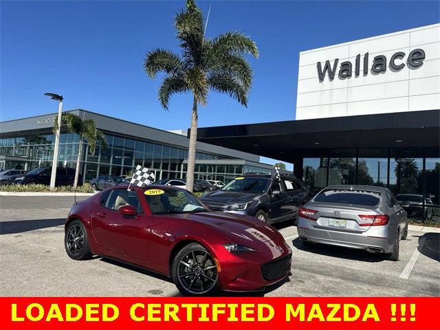 used 2019 Mazda MX-5 Miata RF car, priced at $23,966