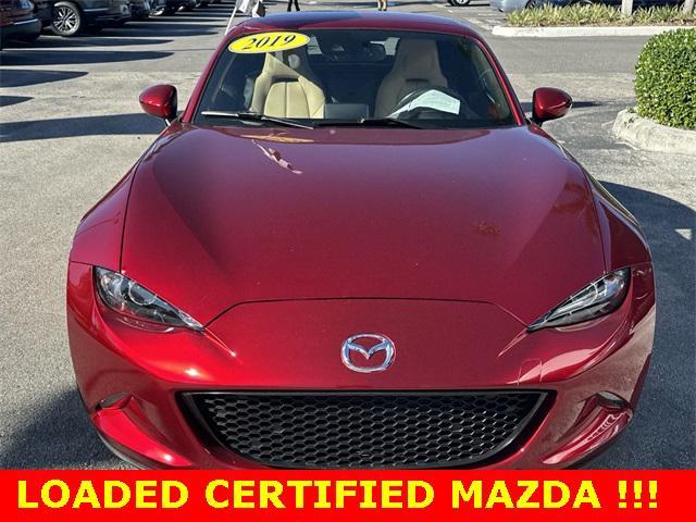 used 2019 Mazda MX-5 Miata RF car, priced at $23,966