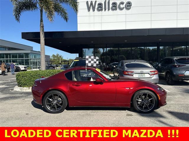 used 2019 Mazda MX-5 Miata RF car, priced at $23,966